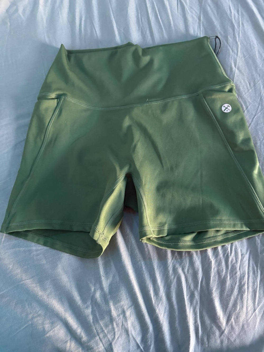 Dixxon Olive Green Athletic Shorts